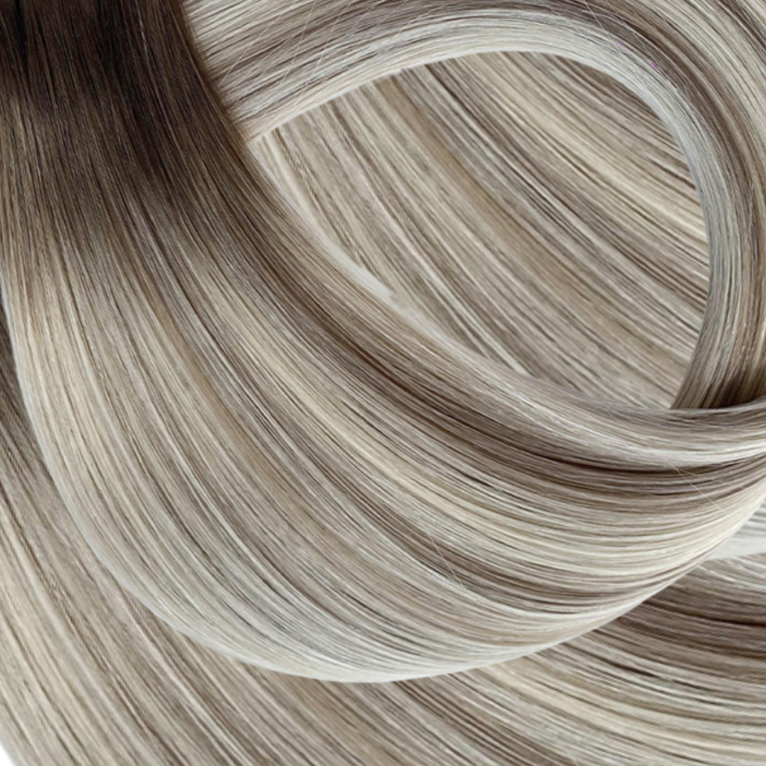 Color Swatch Ash Blonde Fusion