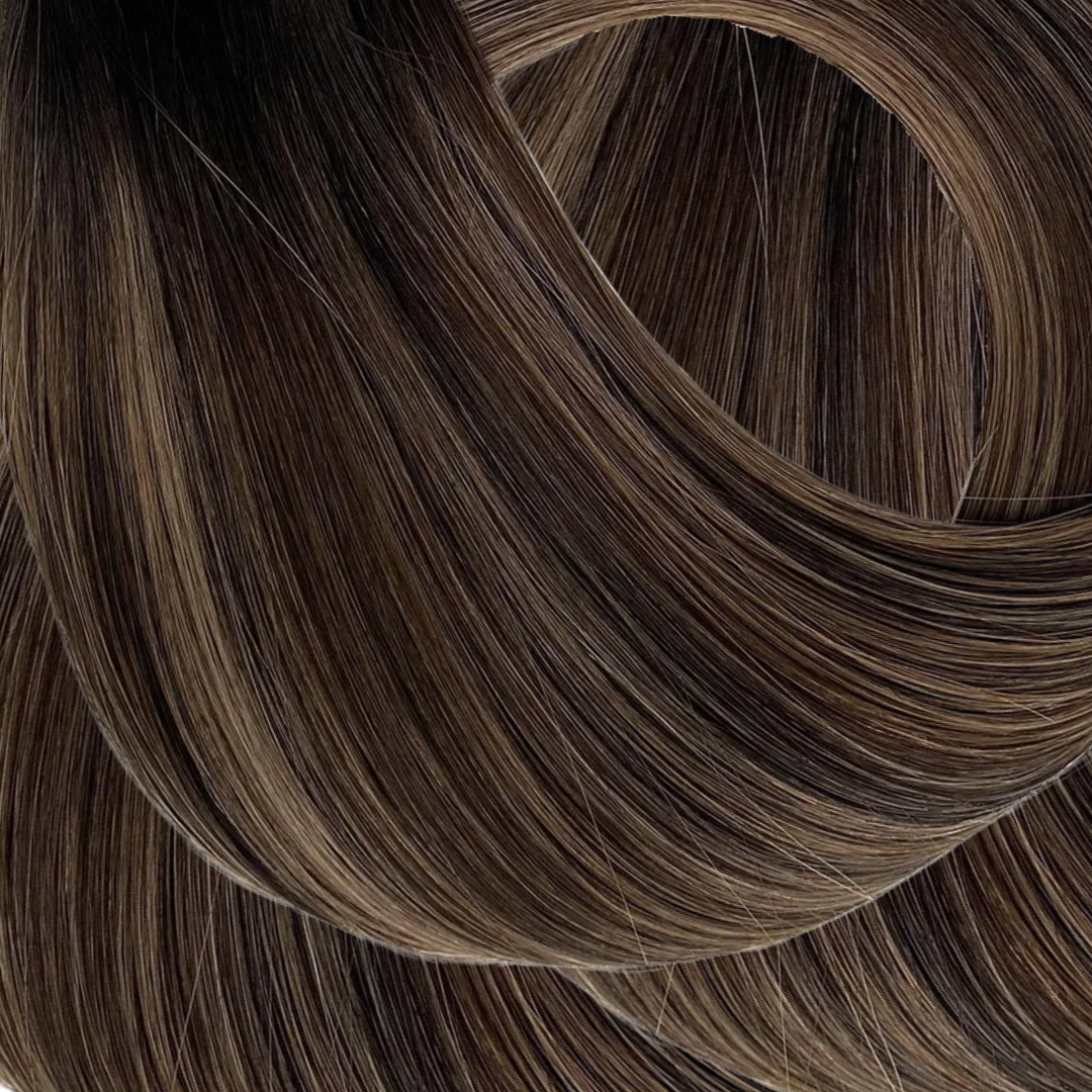 Color Swatch Darkest Brown Fusion