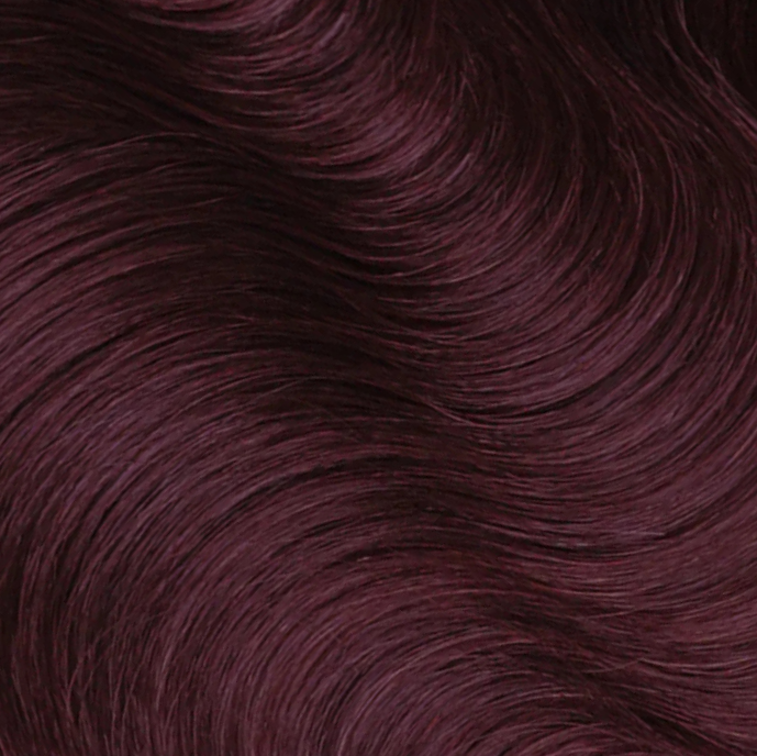 DIY hair extension kit by VELVEE hair offers tape in hair extensions in plum.