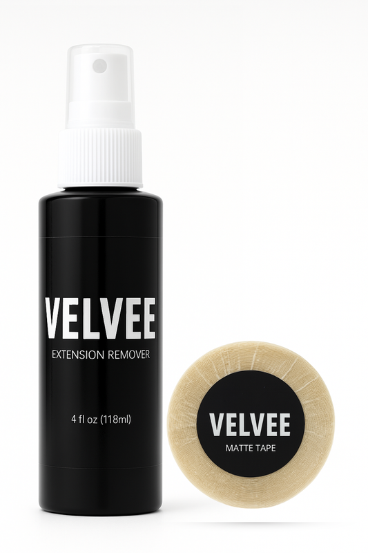 VELVEE Extension Spray &  VELVEE Matte Tape Bundle
