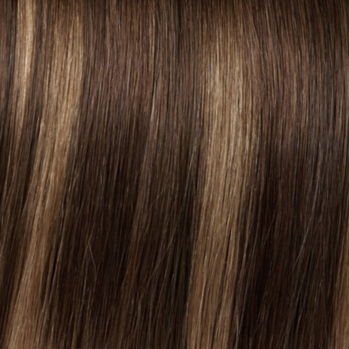 DIY hair extension kit by VELVEE hair offers black hair with blonde hair extensions. 